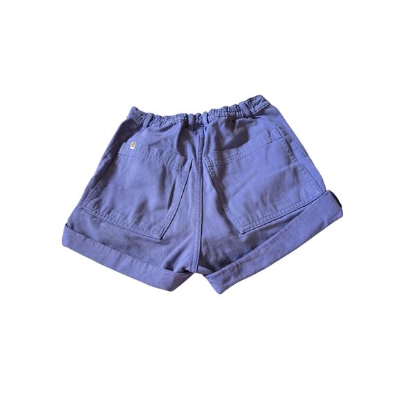 Big bud press purple denim shorts with pockets, size xs - Picture 2 of 3